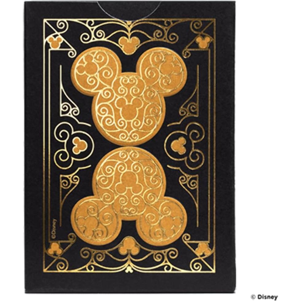 Mazo de Cartas Disney Mickey Mouse - Dorado y Negro - 99.58g