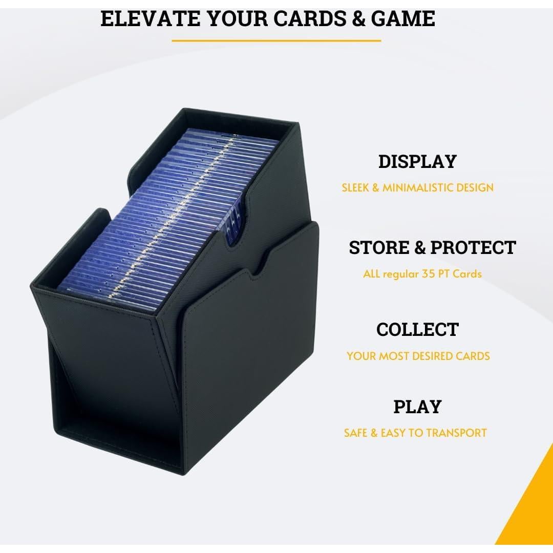 Caja de Baraja Premium Card Guardian con 25 Soportes Magnéticos