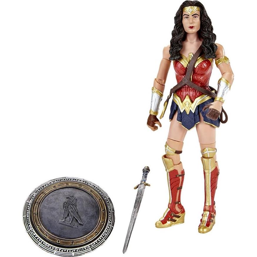 Figura de acción Wonder Woman Mattel 15.24 cm 20 puntos articulación