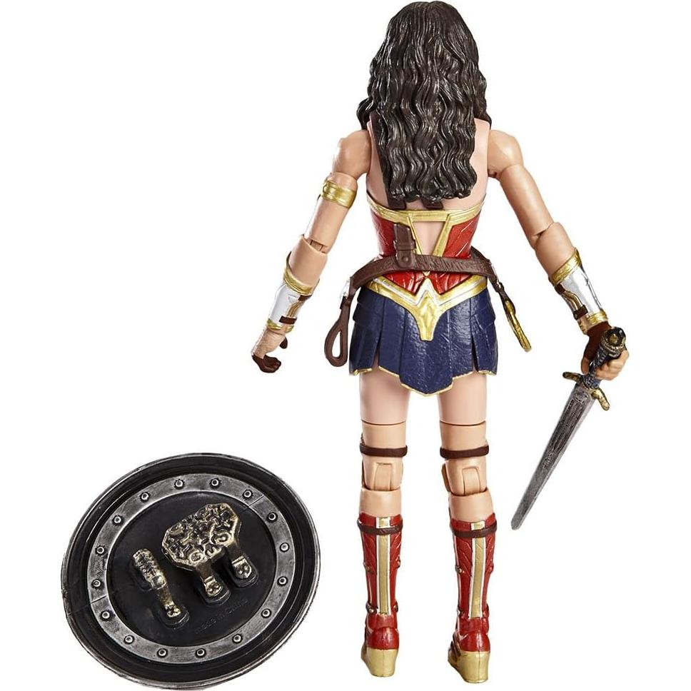 Figura de acción Wonder Woman Mattel 15.24 cm 20 puntos articulación