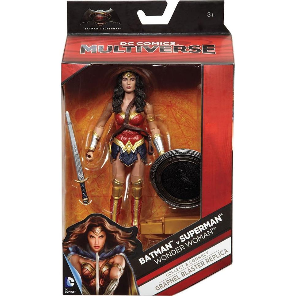 Figura de acción Wonder Woman Mattel 15.24 cm 20 puntos articulación