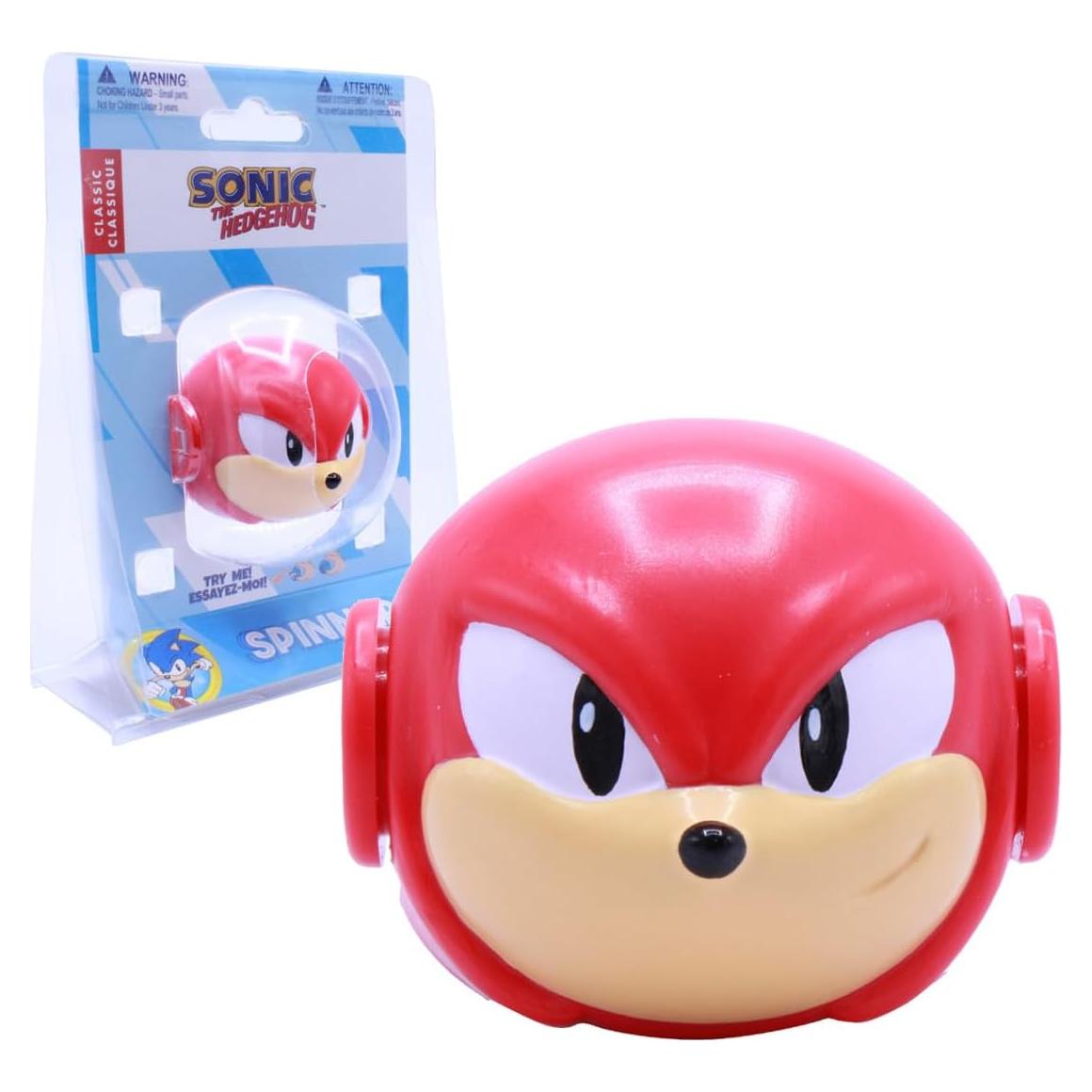 Spinner de Estrés Sonic The Hedgehog Knuckles - Juguete Coleccionable