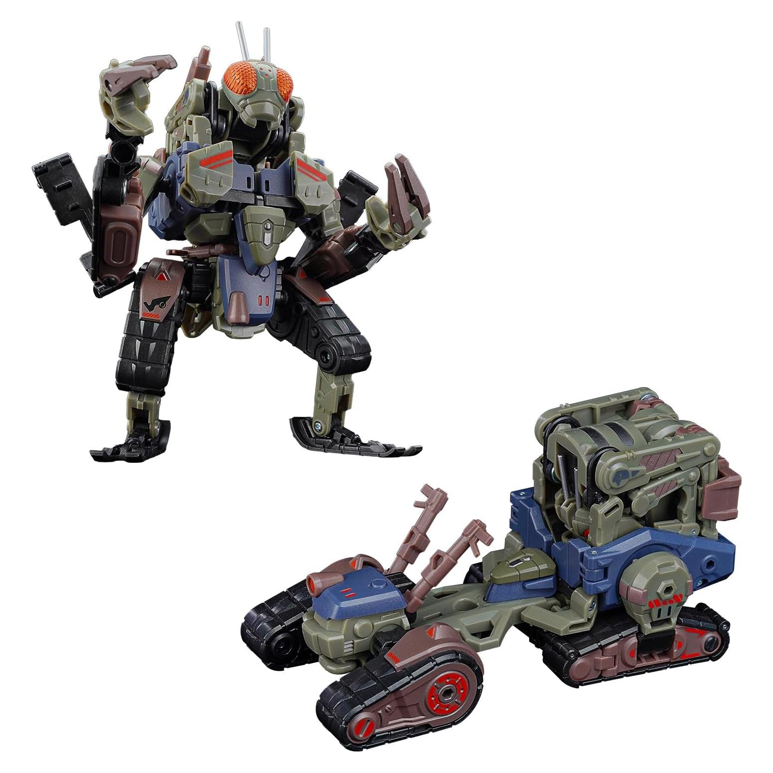 Figura de Acción Mecha Transformadora 52TOYS BMM-02 ZOMBIETRACK