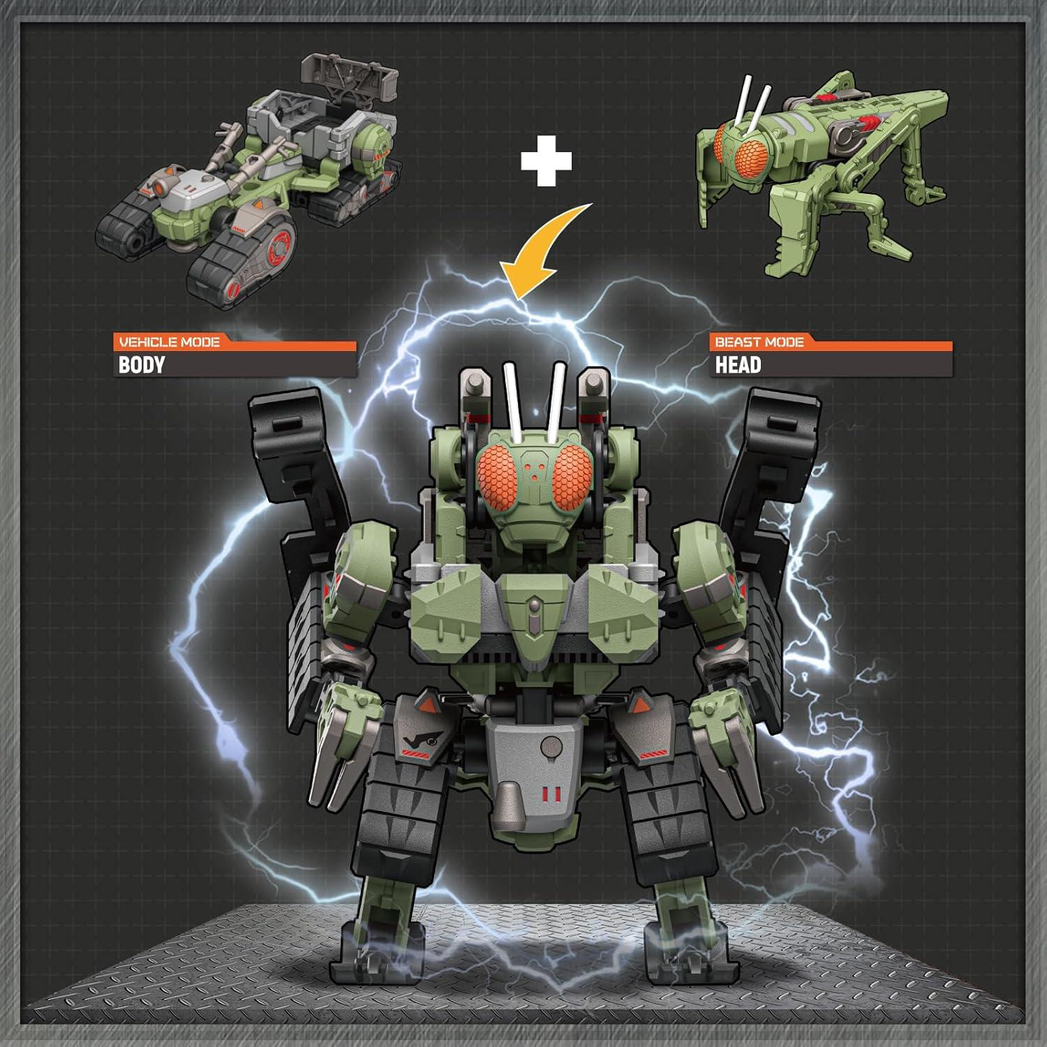Figura de Acción Mecha Transformadora 52TOYS BMM-02 ZOMBIETRACK