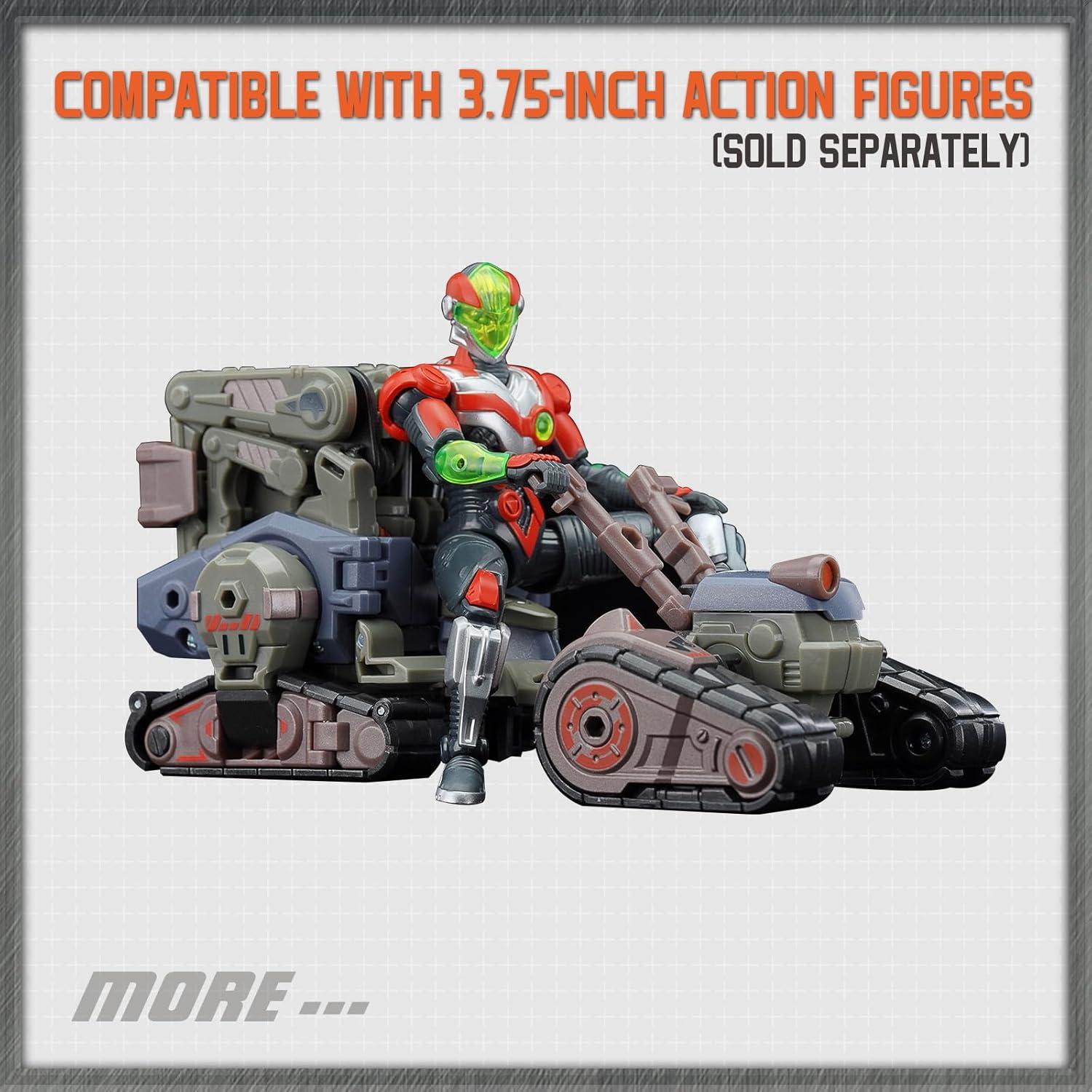 Figura de Acción Mecha Transformadora 52TOYS BMM-02 ZOMBIETRACK