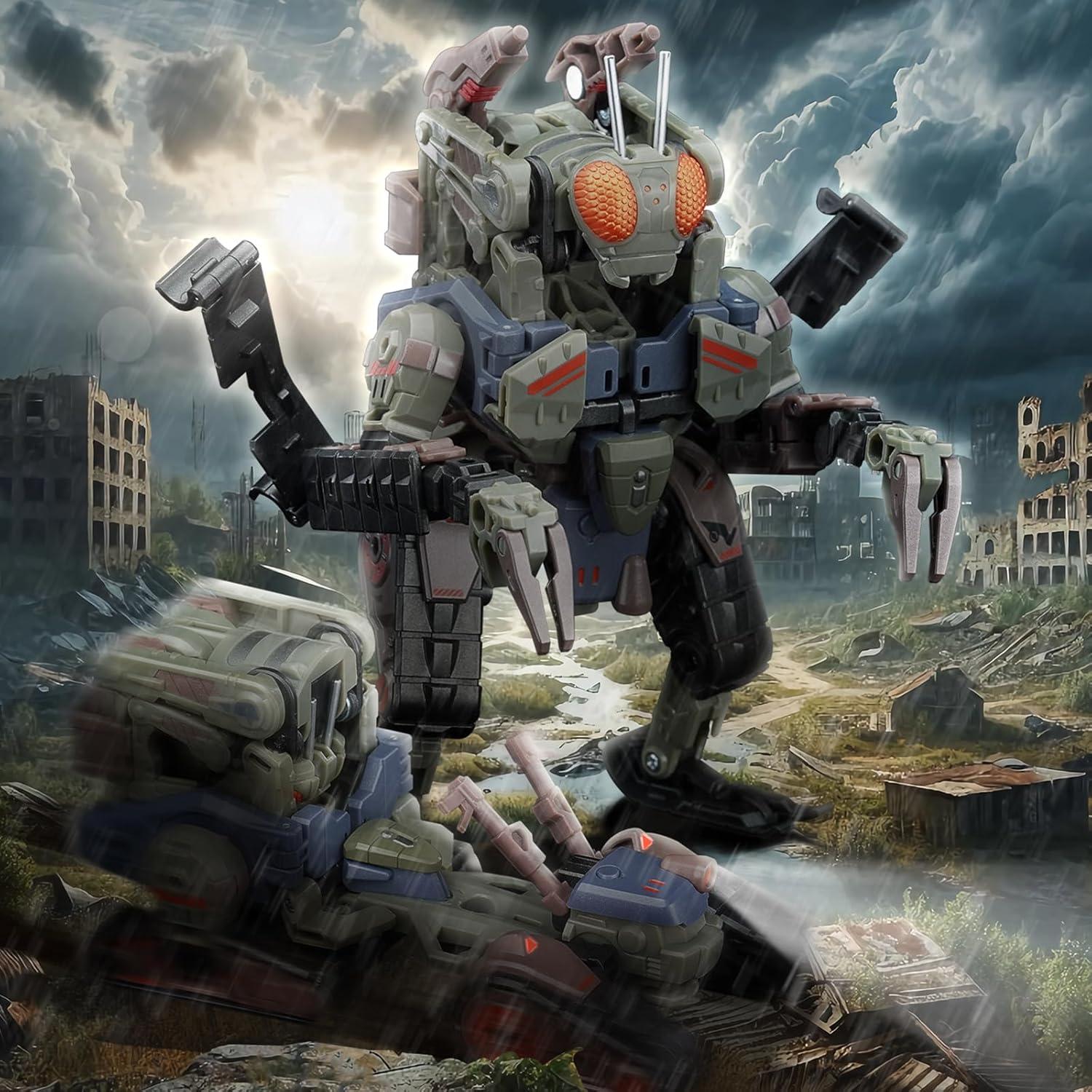 Figura de Acción Mecha Transformadora 52TOYS BMM-02 ZOMBIETRACK