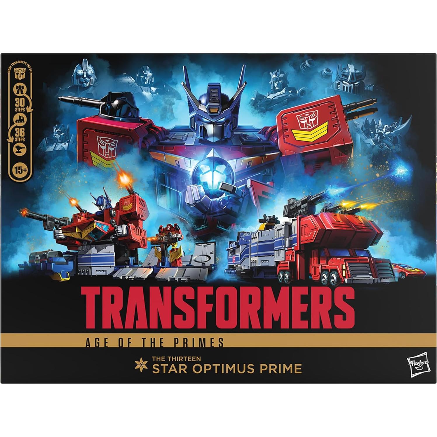 Transformers Optimus Prime El Trece Estrellas 38 cm 3 en 1