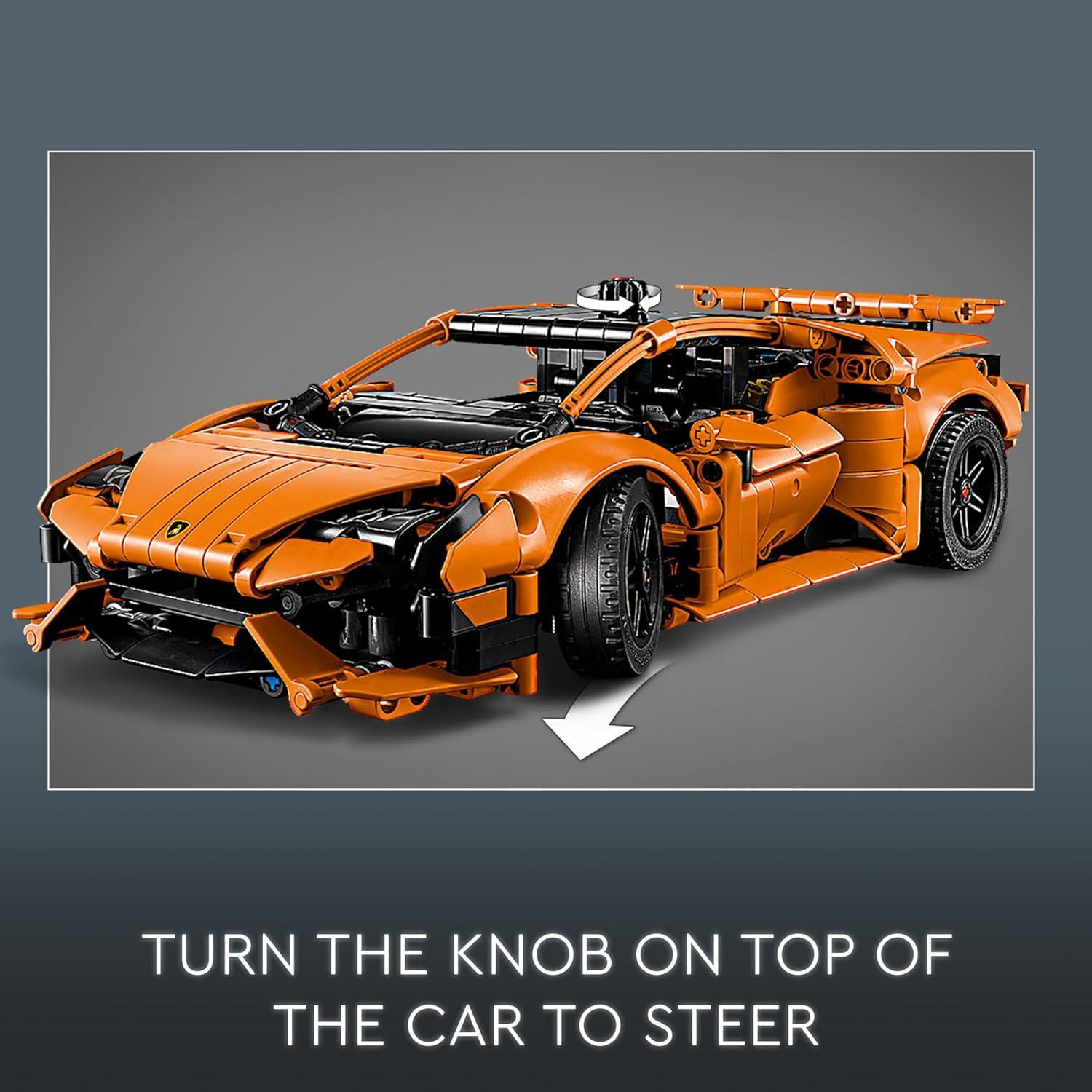 LEGO Technic Lamborghini Huracán Tecnica Naranja 42196 - 806 Piezas