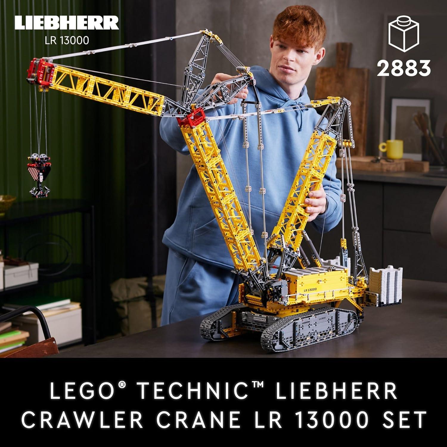 LEGO Technic Grúa de Oruga Liebherr LR 13000 42146 - 2883 Piezas