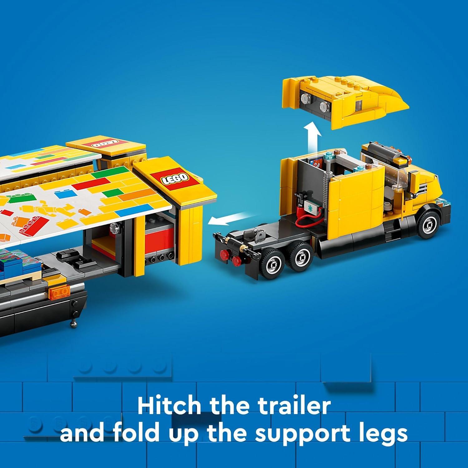 Juguete Camión de Entrega Amarillo LEGO City 60440 - 1061 Piezas