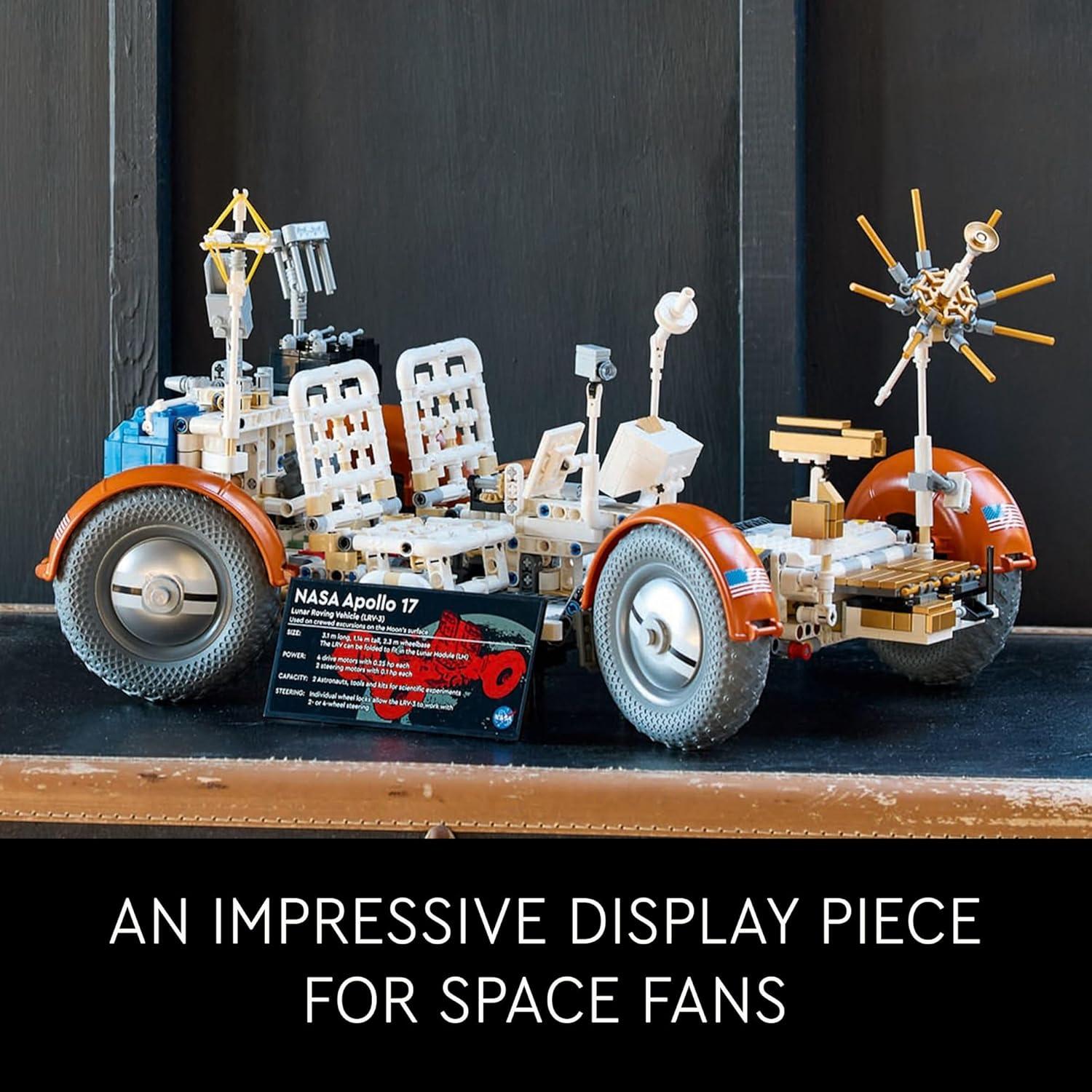 LEGO Technic Rover Lunar NASA Apollo 17 - Set 42182 1913 Piezas