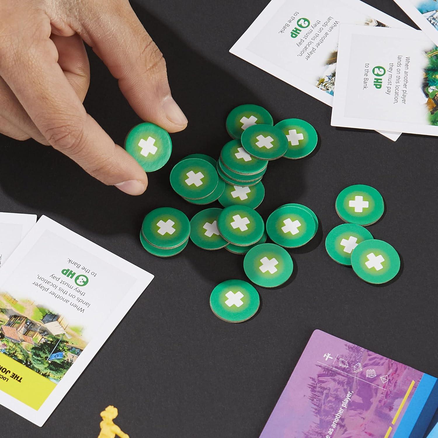 Juego de mesa Monopoly Flip Edition Fortnite Hasbro 2-4 jugadores