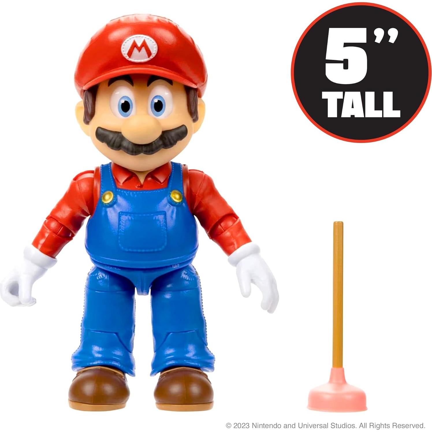 Figura de Acción Mario 5" La Película de Super Mario Bros - Jakks