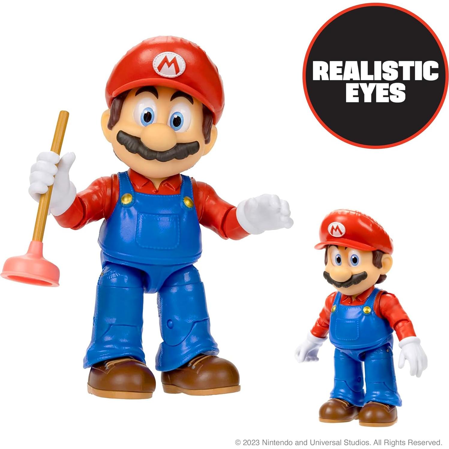 Figura de Acción Mario 5" La Película de Super Mario Bros - Jakks