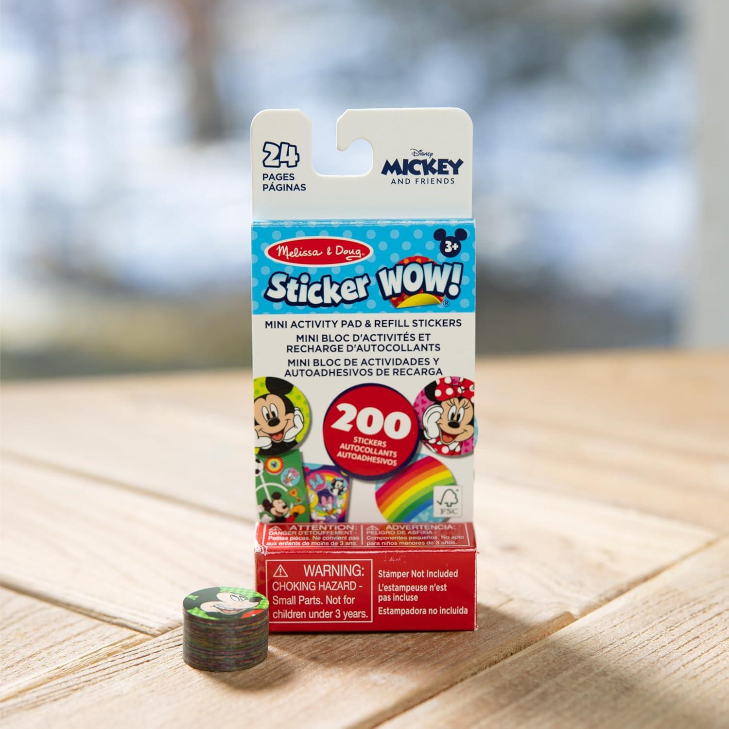 Melissa & Doug Sticker WOW! Repuesto Disney 200 Stickers