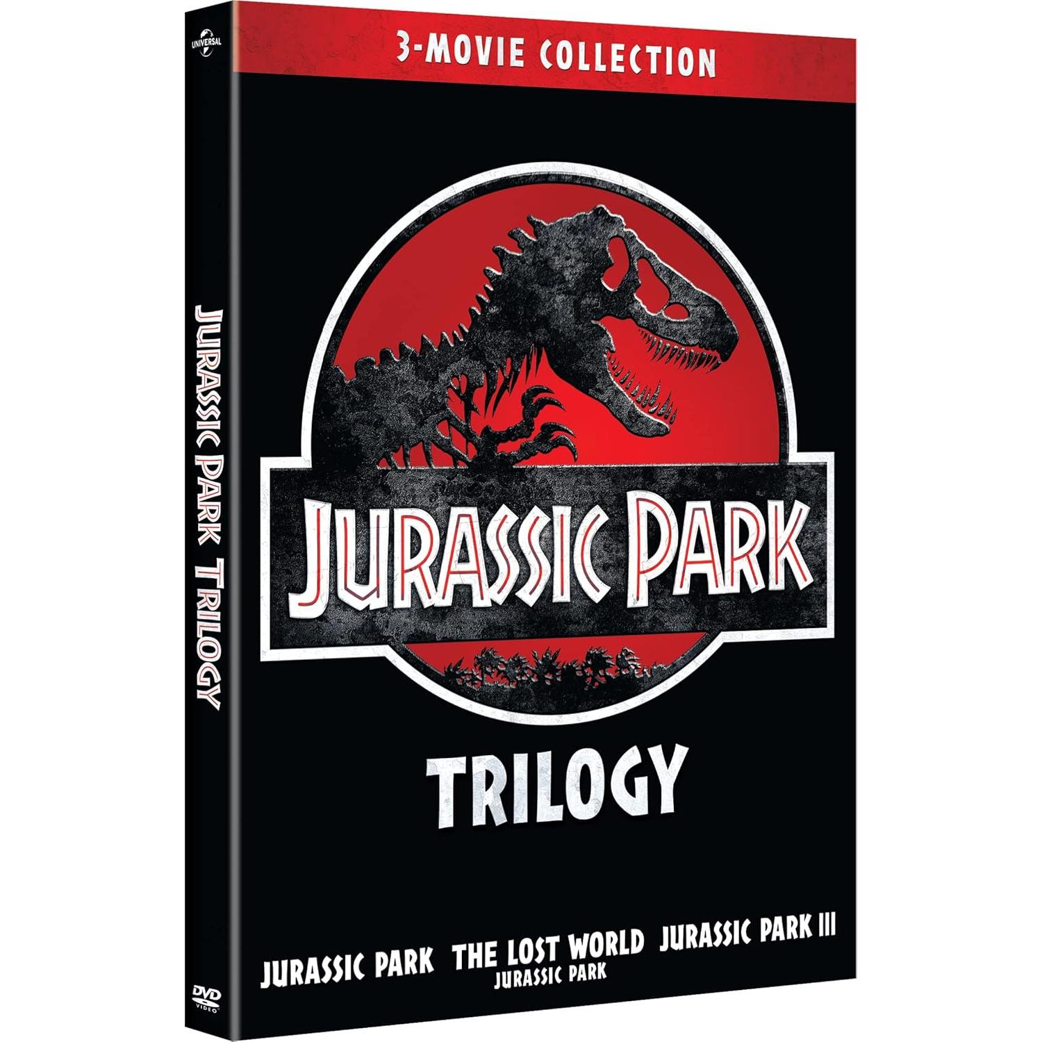 Trilogía Jurassic Park - DVD 3 Discos - Universal Pictures