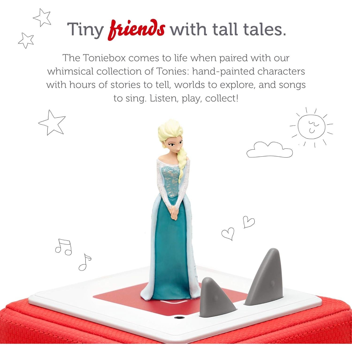 Figurita de Audio Tonies Elsa Disney Frozen 24 min 32g