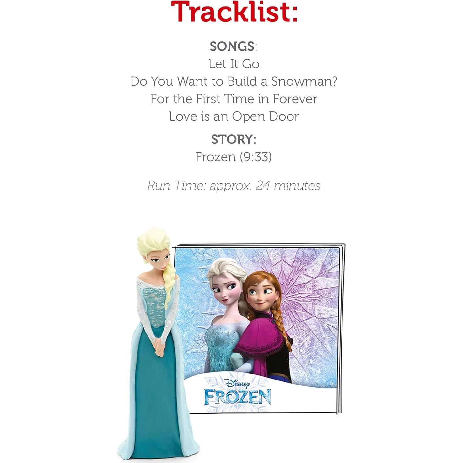 Figurita de Audio Tonies Elsa Disney Frozen 24 min 32g