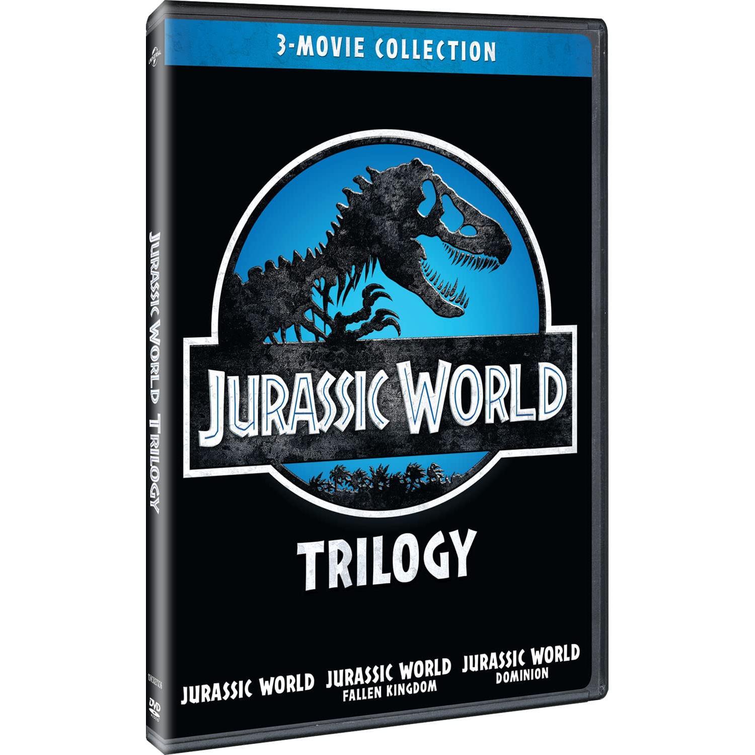 Trilogía Jurassic World en DVD - Universal Studios - 402 min