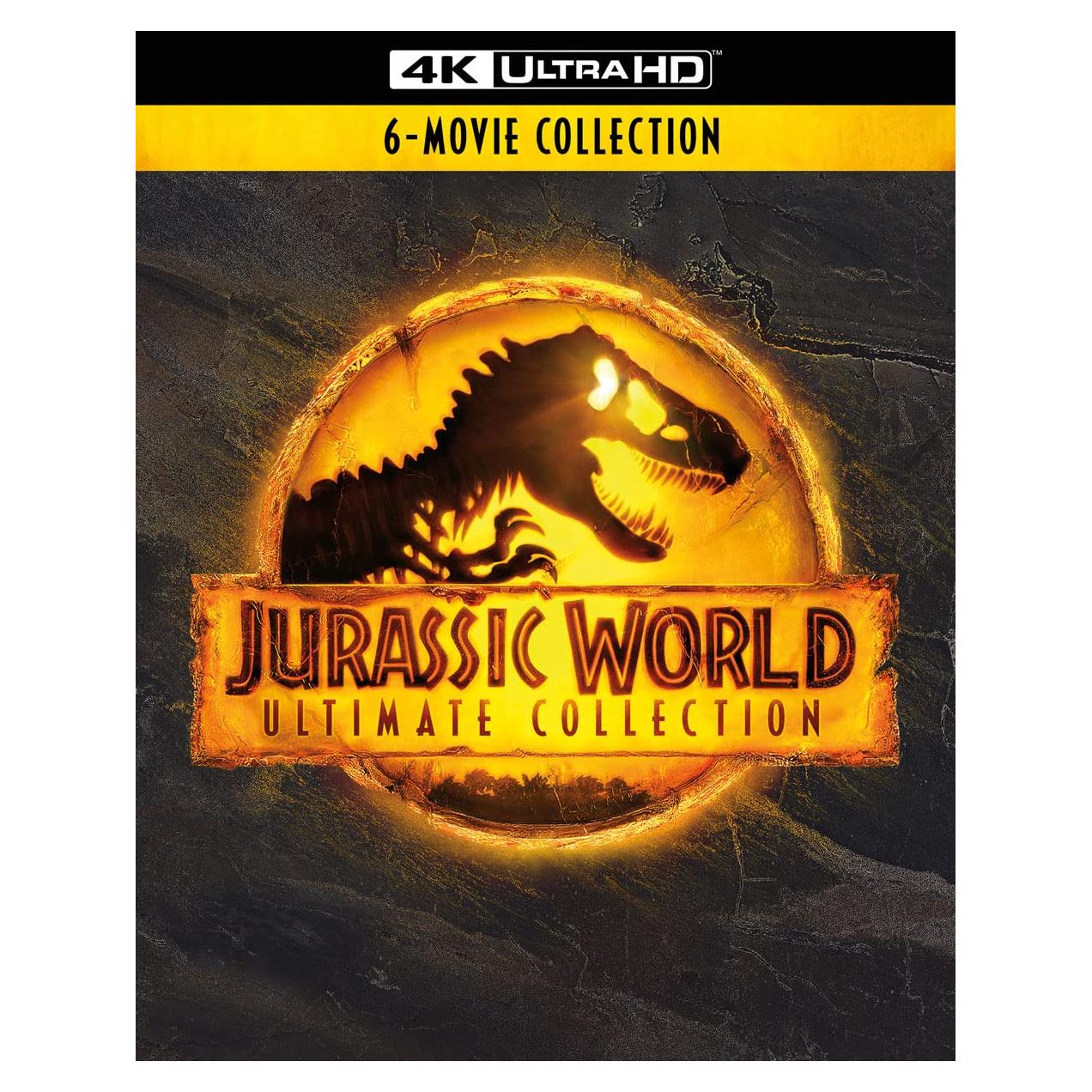 Colección Definitiva Jurassic World 4K UHD + Blu-ray 12 Discos