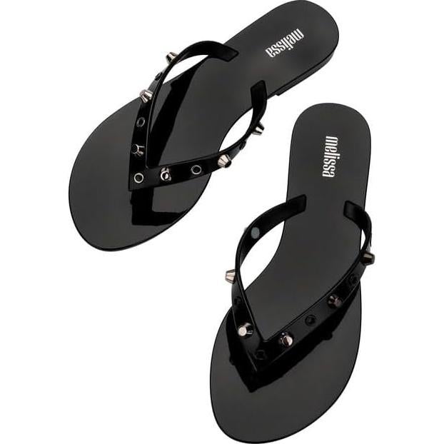 Chanclas Melissa Harmonic Studs II para Mujeres - Negro