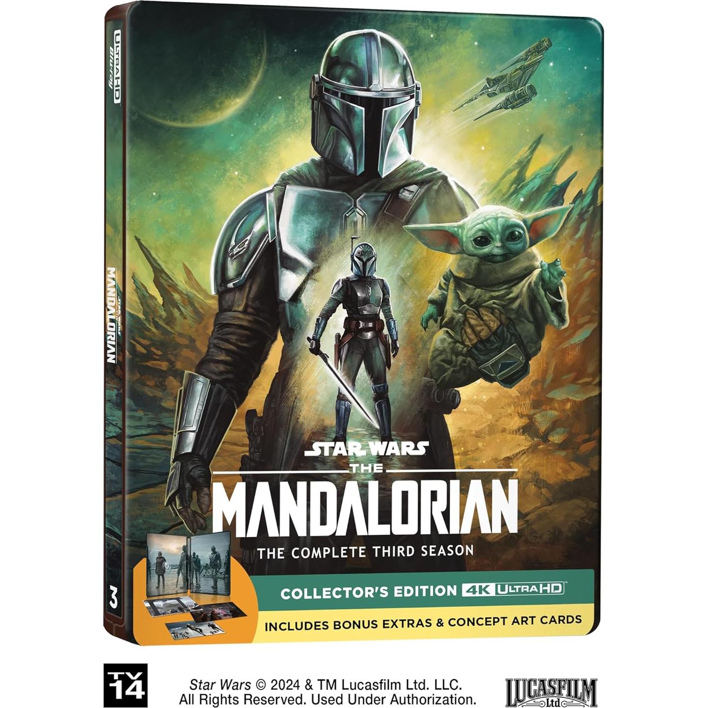 El Mandaloriano: Temporada 3 Blu-ray 4K - Sony Pictures