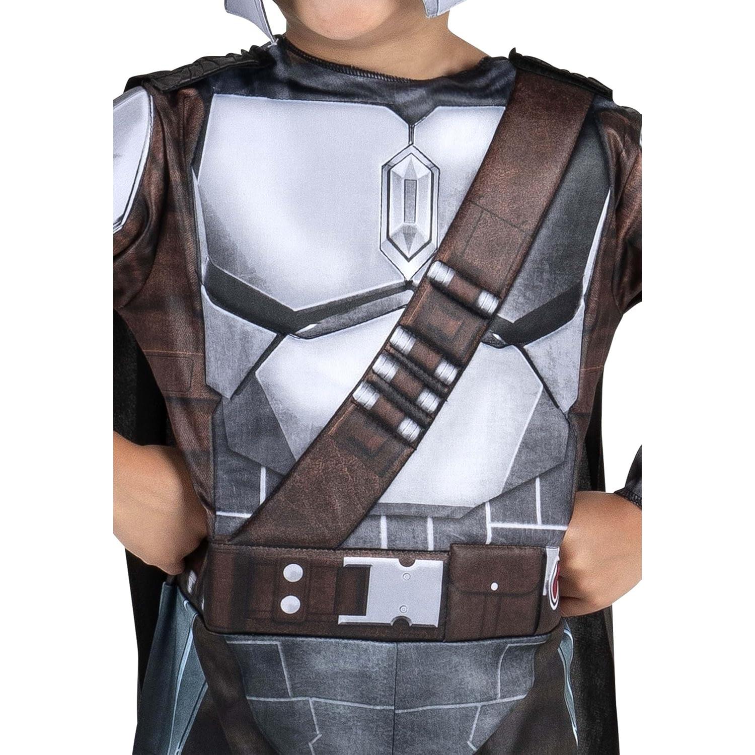 Disfraz Mandalorian para Niños 3T-4T - Star Wars Licencia Oficial