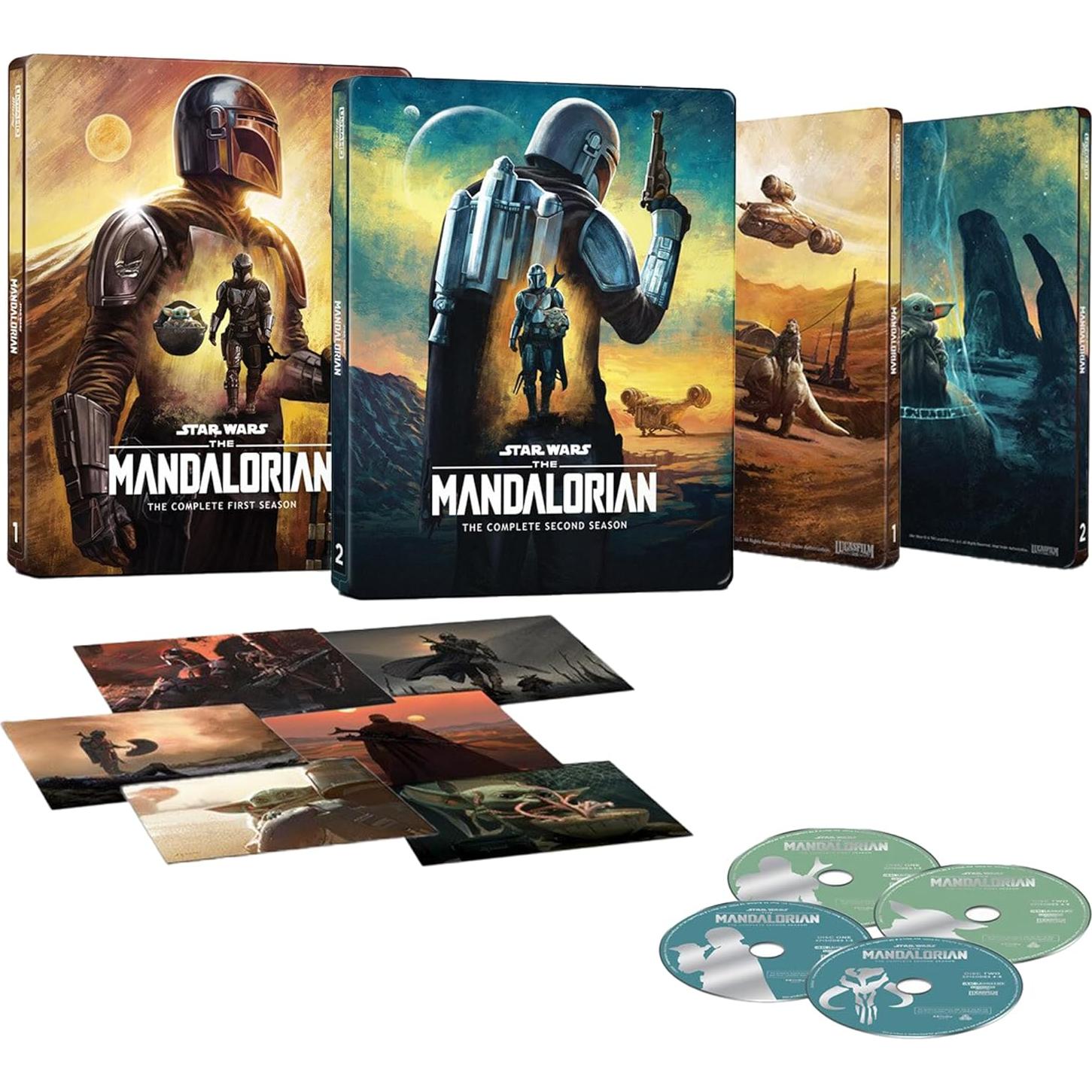 Edición de Coleccionista 4K UHD The Mandalorian Temporadas 1-2