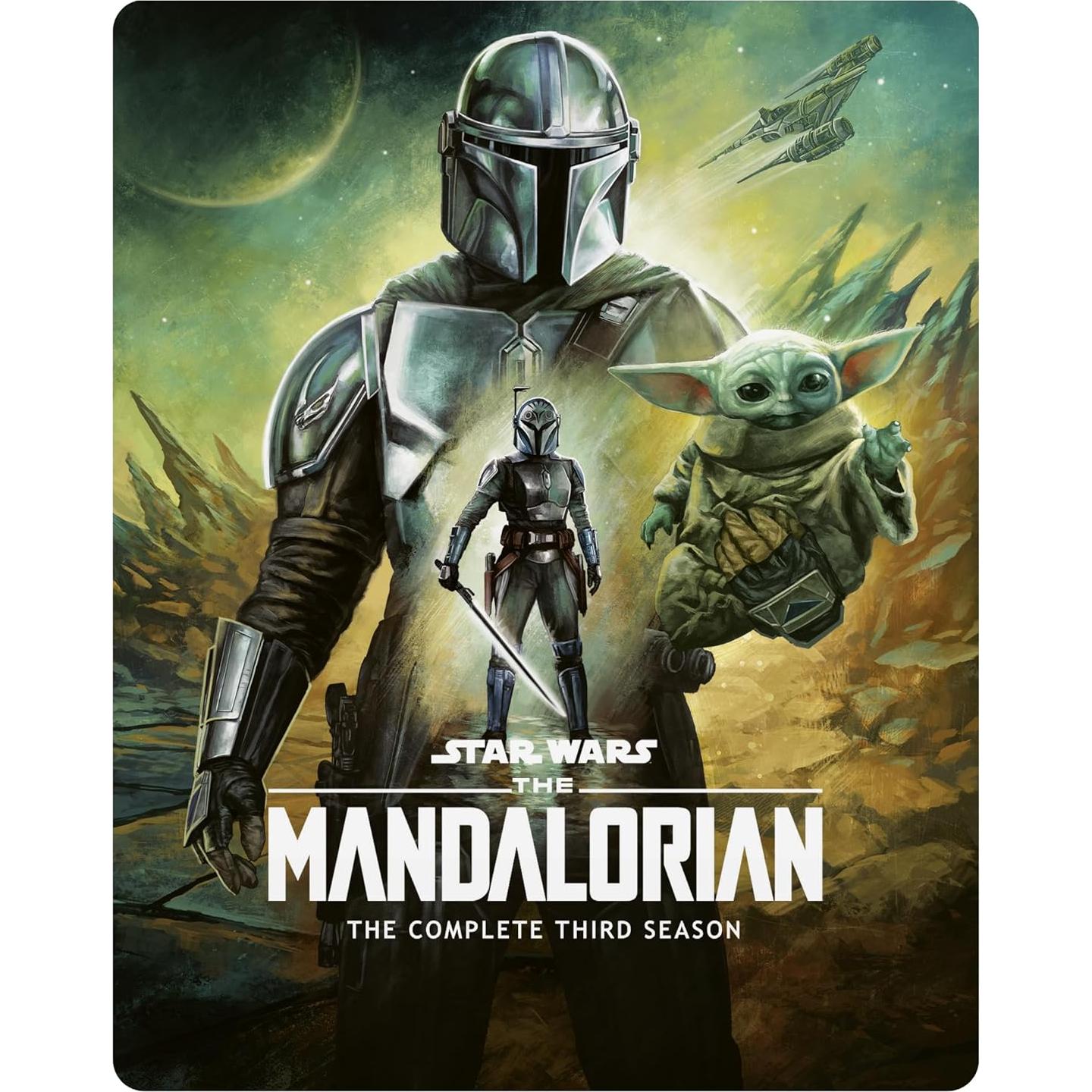 Star Wars Mandalorian Temporada 3 4K UHD Steelbook Disney