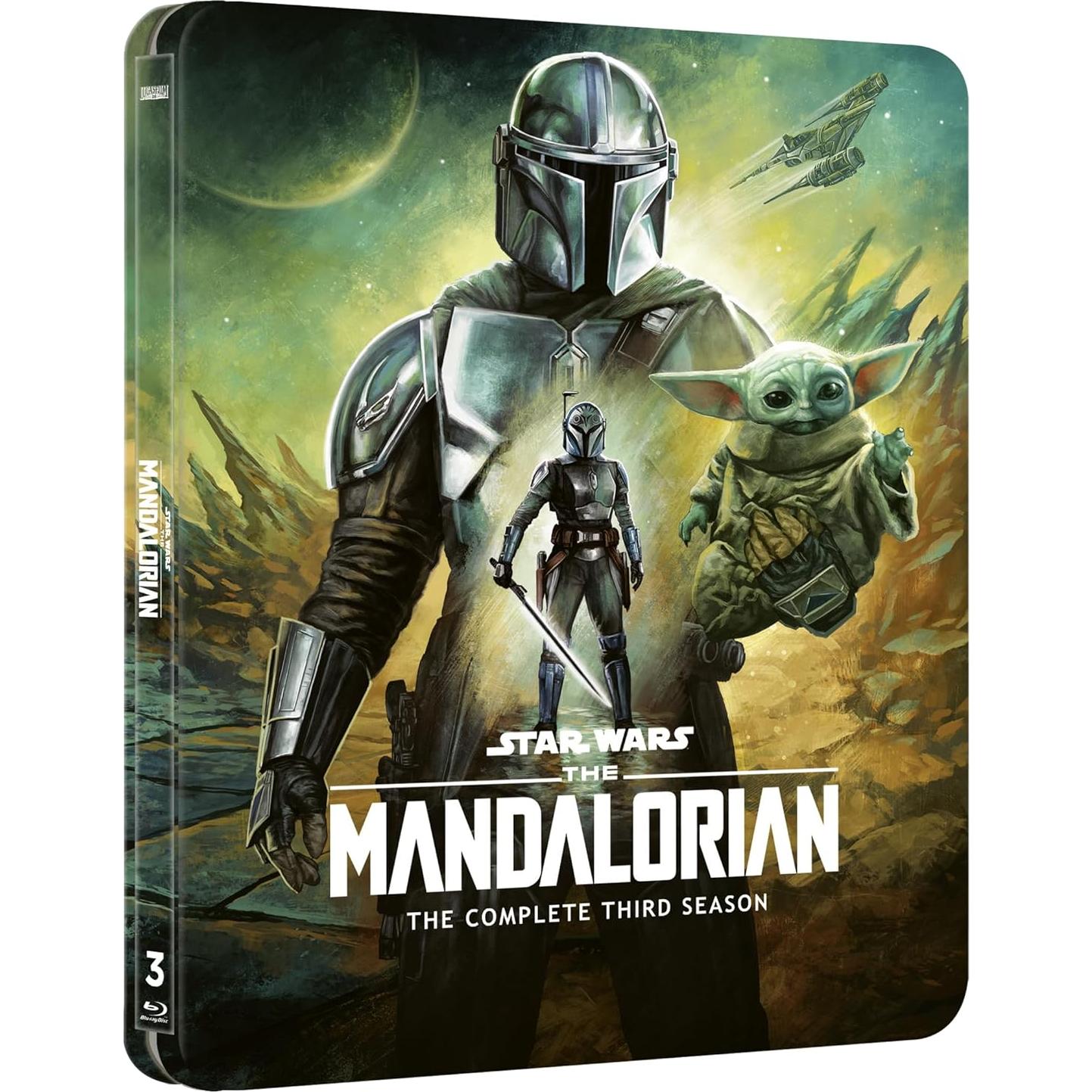 Star Wars Mandalorian Temporada 3 4K UHD Steelbook Disney