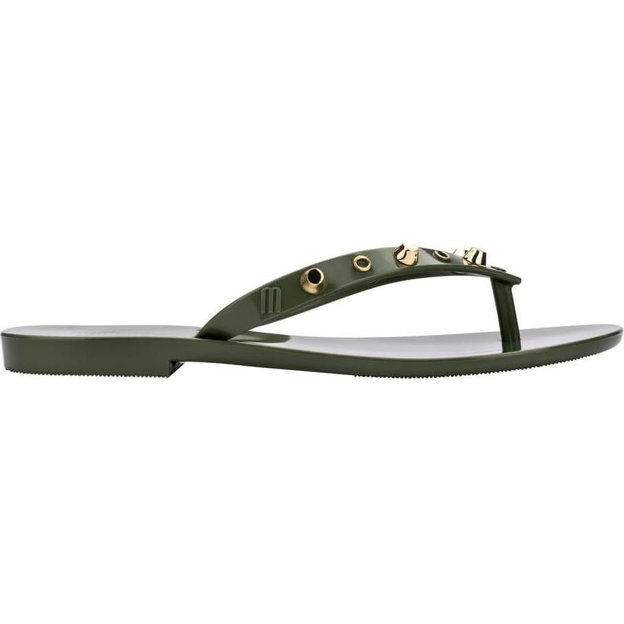 Chanclas Melissa Harmonic Studs II Verde para Mujeres