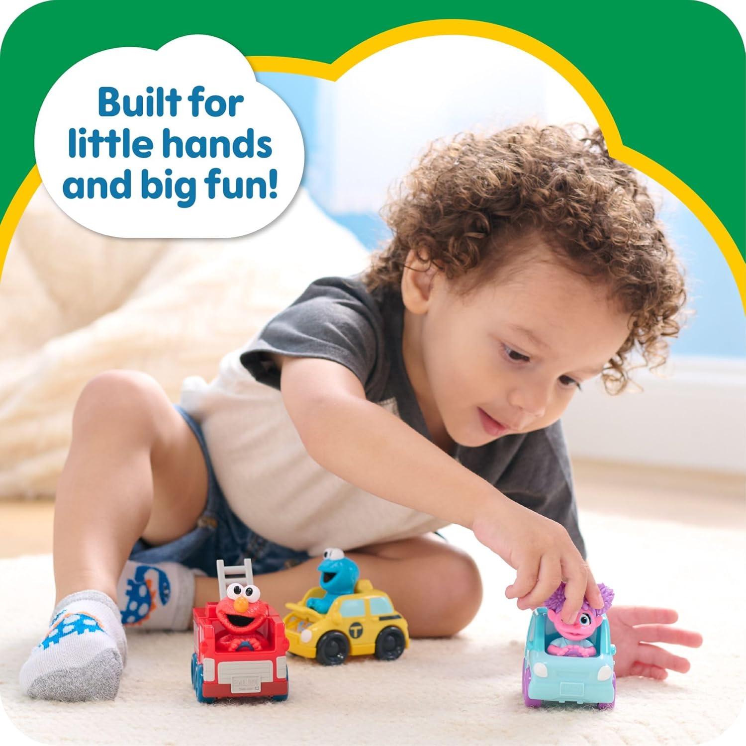 Vehículos de Juguete Sesame Street 3-Pack Just Play