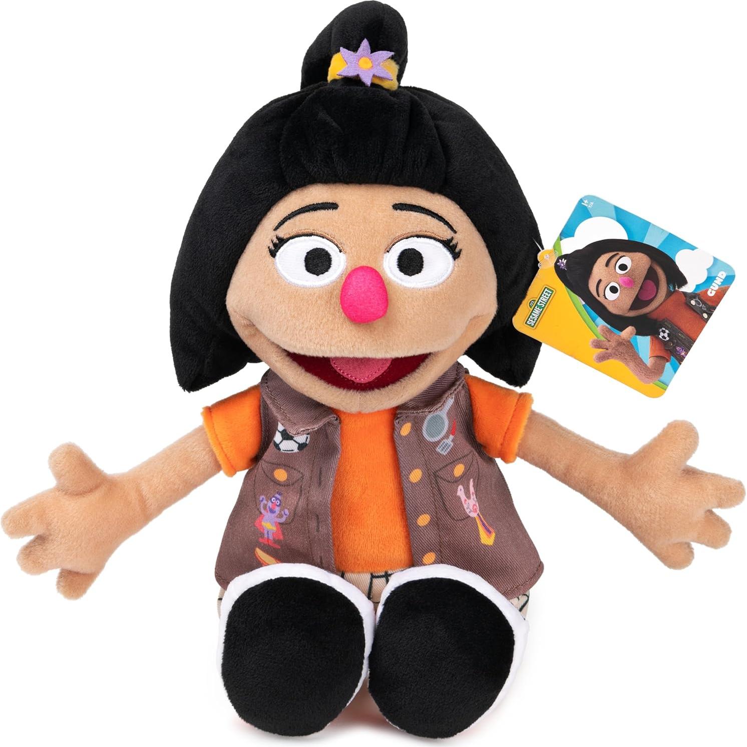 Muñeca de Peluche Ji-Young GUND 33 cm Sesame Street
