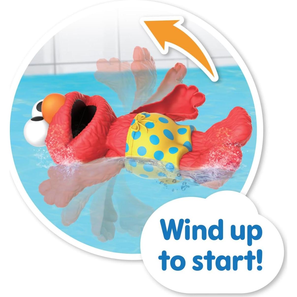 Juguete de baño Elmo Sesame Street 17.78 cm para niños 2+