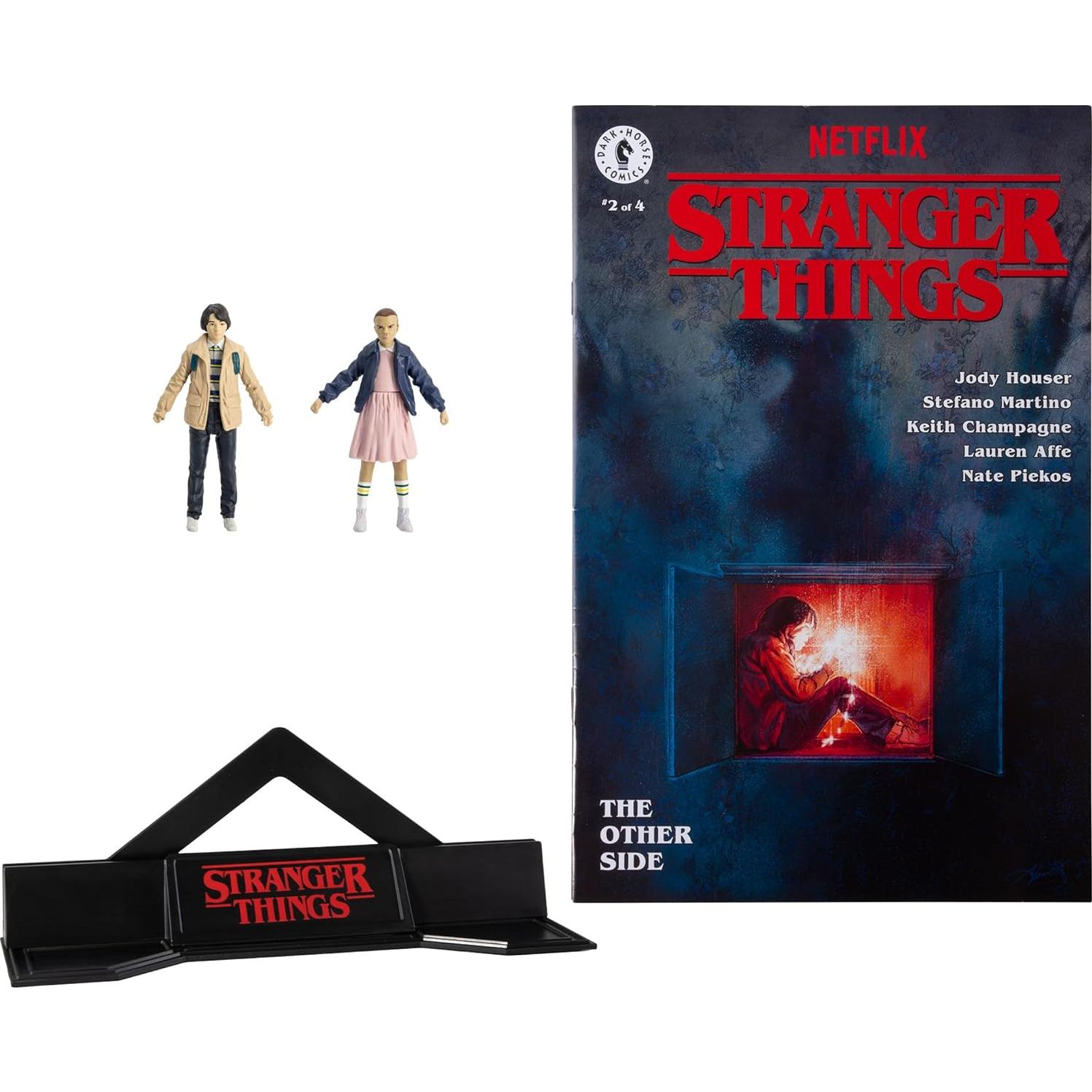 Figuras de Acción McFarlane Toys Stranger Things 2pk Eleven y Mike 7.62cm