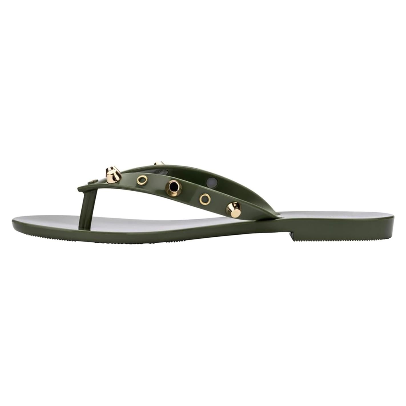 Chanclas Melissa Harmonic Studs II Verde 23x9cm