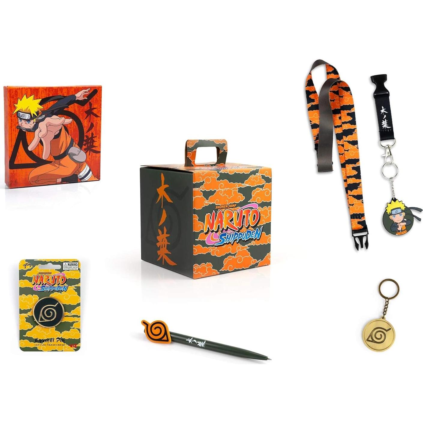 Caja de Coleccionistas Naruto Shippuden Just Funky - 5 Artículos