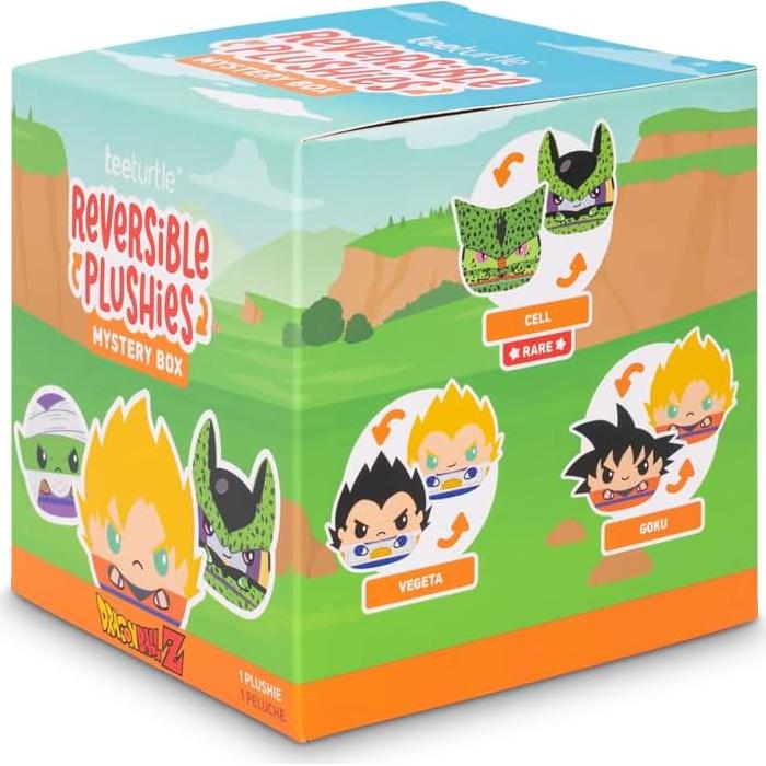 Peluches Reversibles TeeTurtle Dragon Ball Z 7.62 cm - Caja Sorpresa