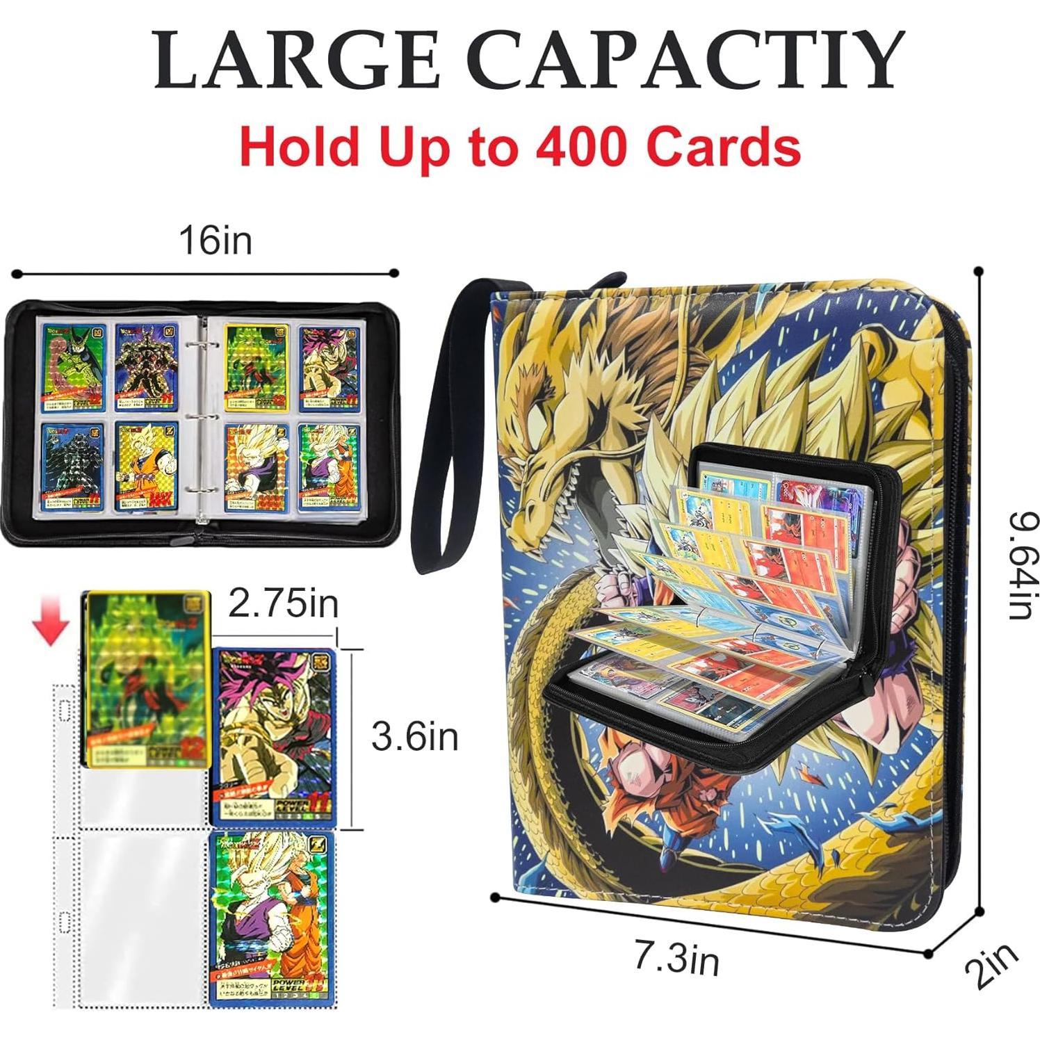 Carpeta de Cartas Anime WEST TUNE Dragon Ball - 400 Cartas