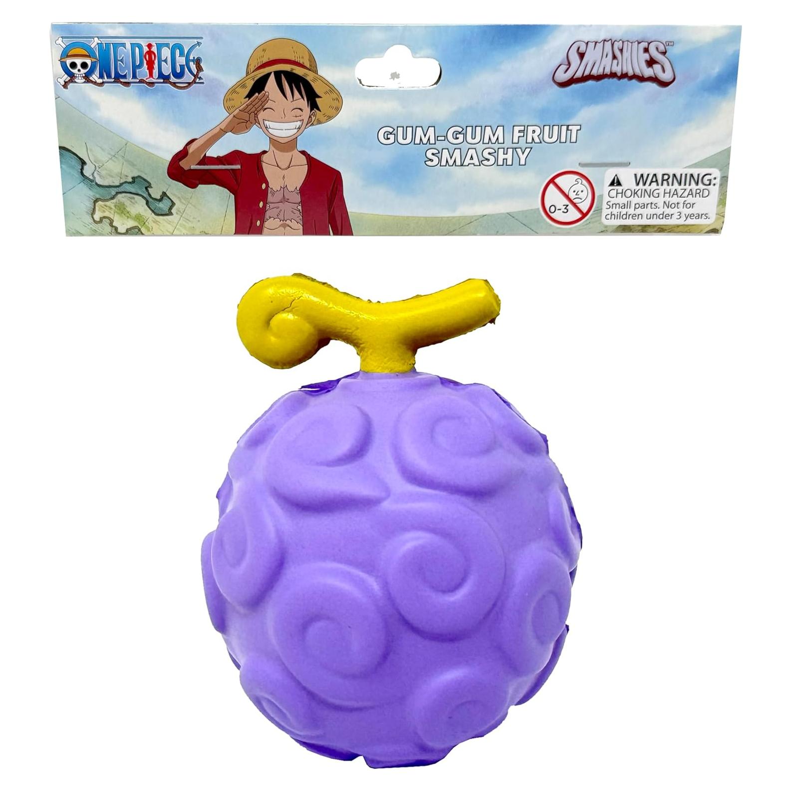 Juguete Squishy Fruta Gum-Gum One Piece - Licencia Oficial
