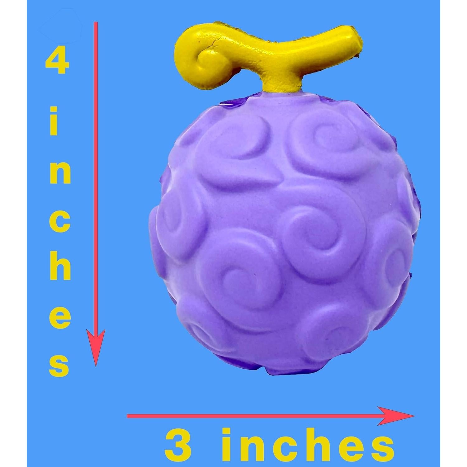 Juguete Squishy Fruta Gum-Gum One Piece - Licencia Oficial