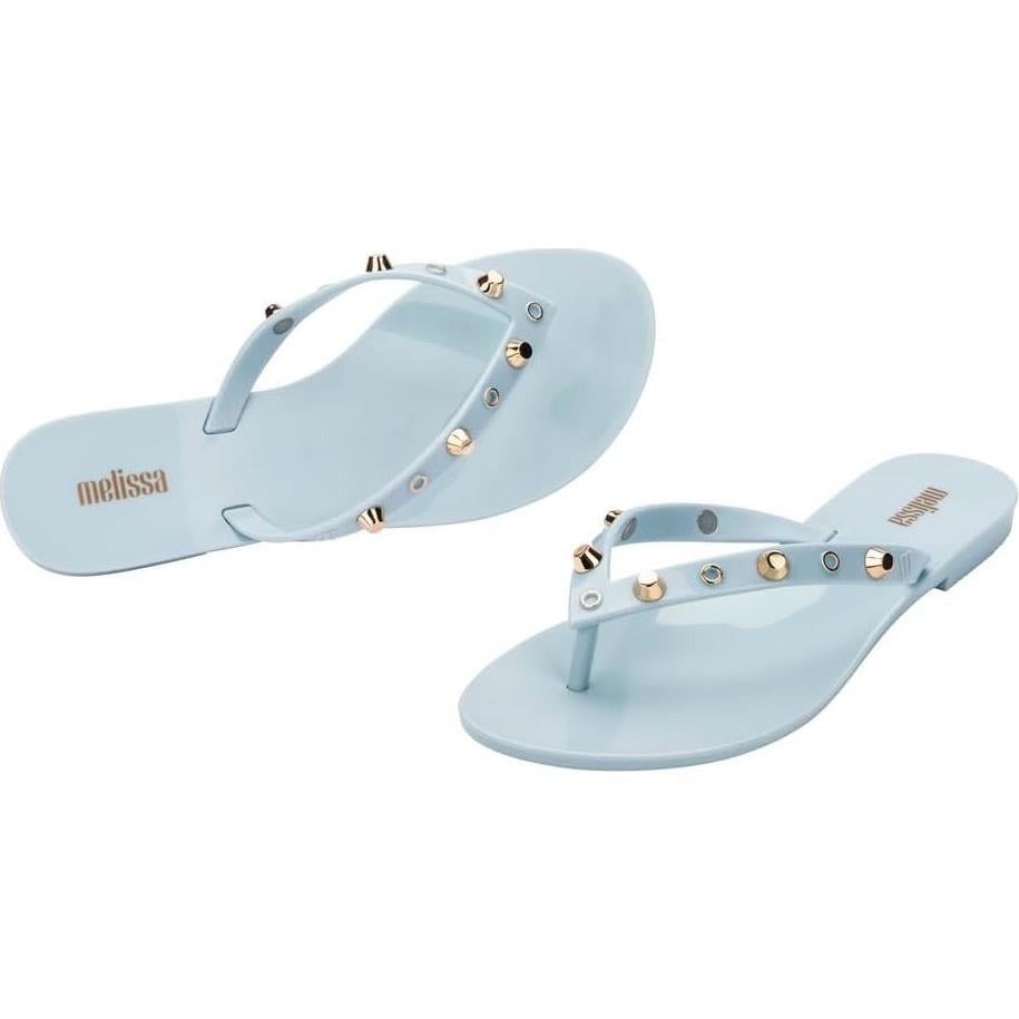 Chanclas Melissa Harmonic Studs II Azul 23x9cm Resistente