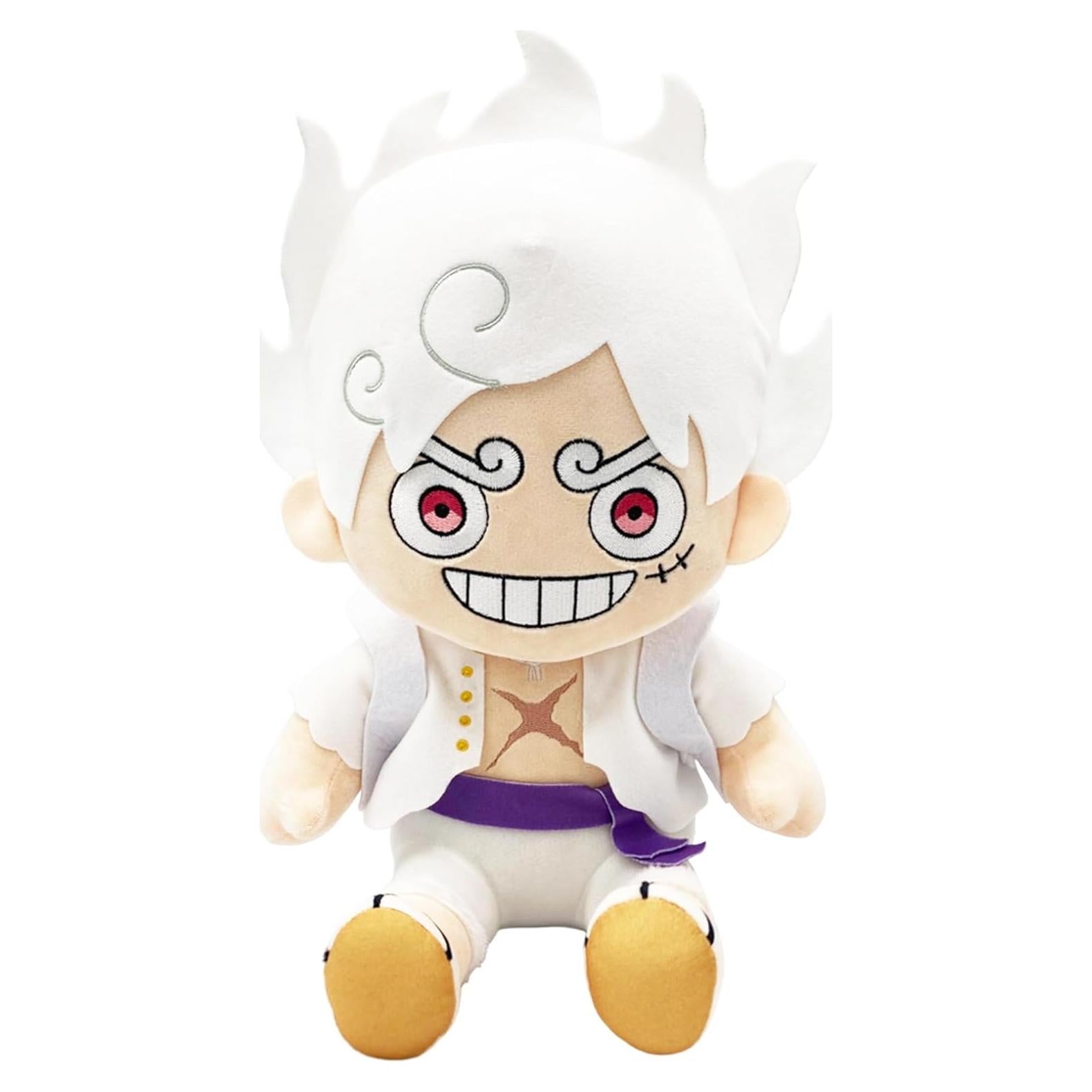 Peluche One Piece Monkey D. Luffy Gear 5 30.48 cm