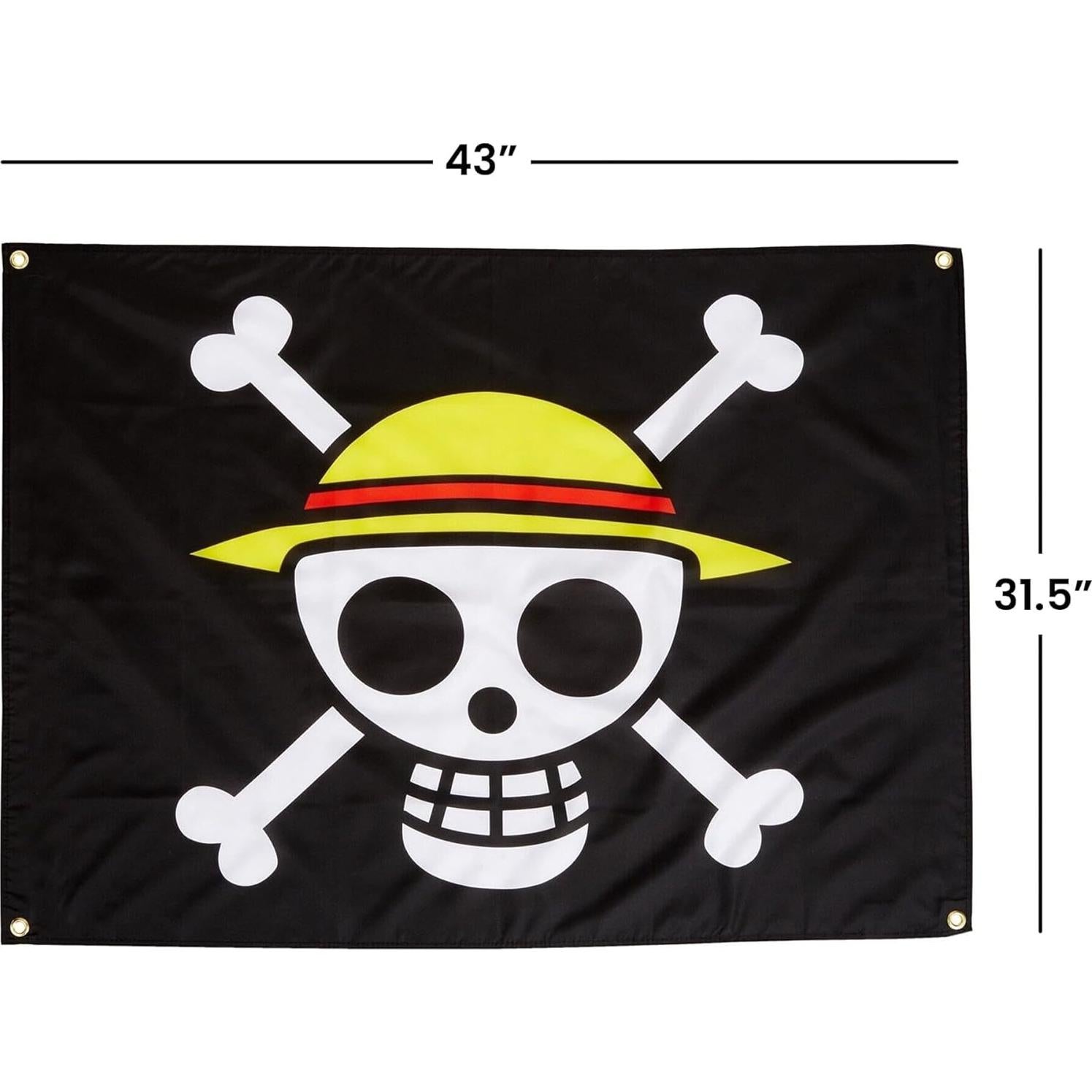 Bandera Pirata de Luffy One Piece GE-6468 109x80 cm