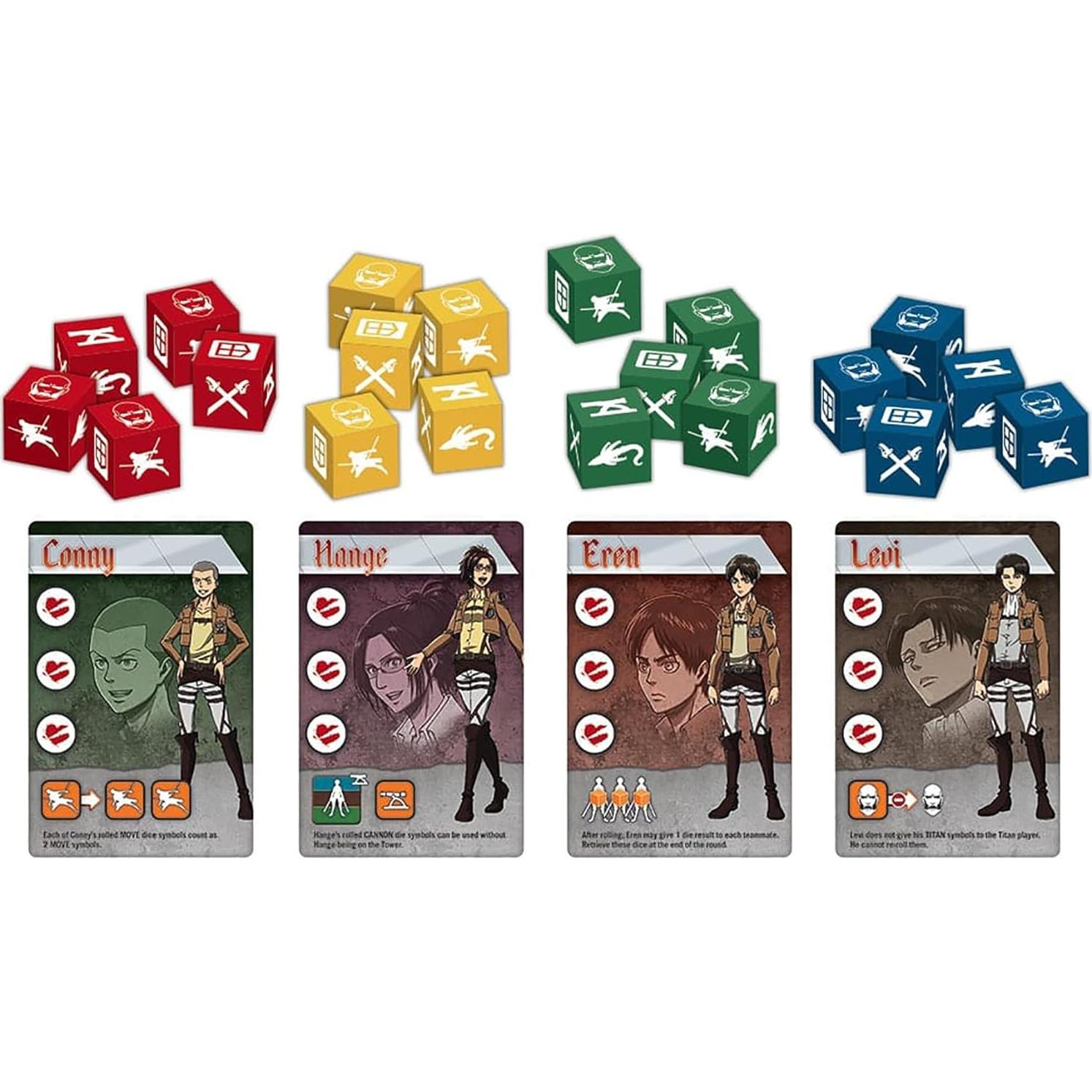 Juego de Mesa Ataque de los Titanes: La Última Resistencia