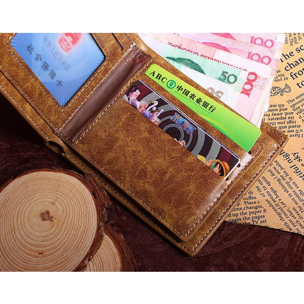 Cartera Bifold Compacta Attack on Titan Eren Yeager 6 Tarjetas