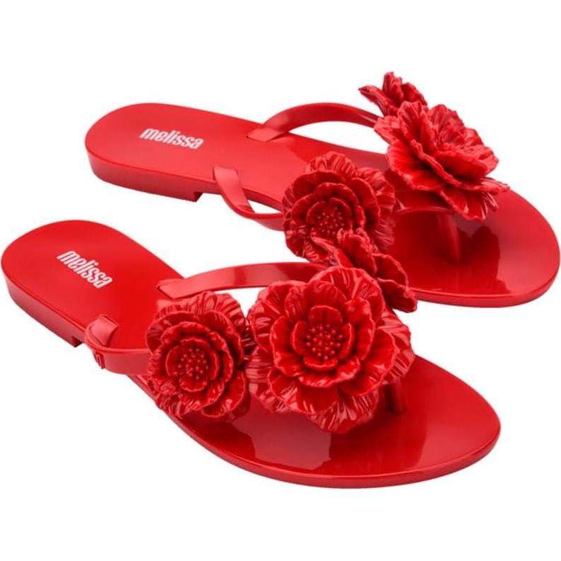 Chanclas Melissa Harmonic para Mujeres - Rojo 23x9x10 cm