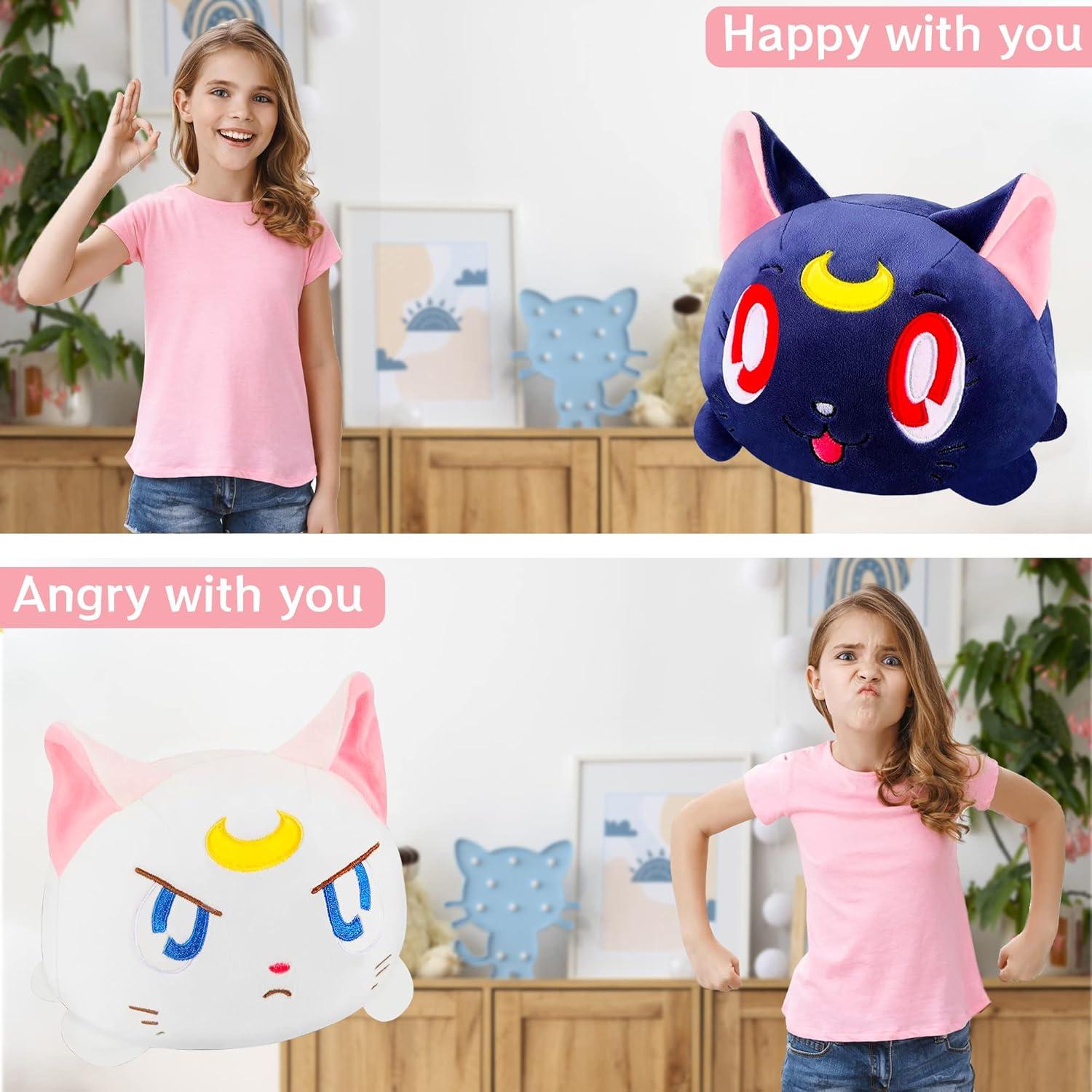 Juguete de Peluche Reversible 20cm Memall Gato Bonito