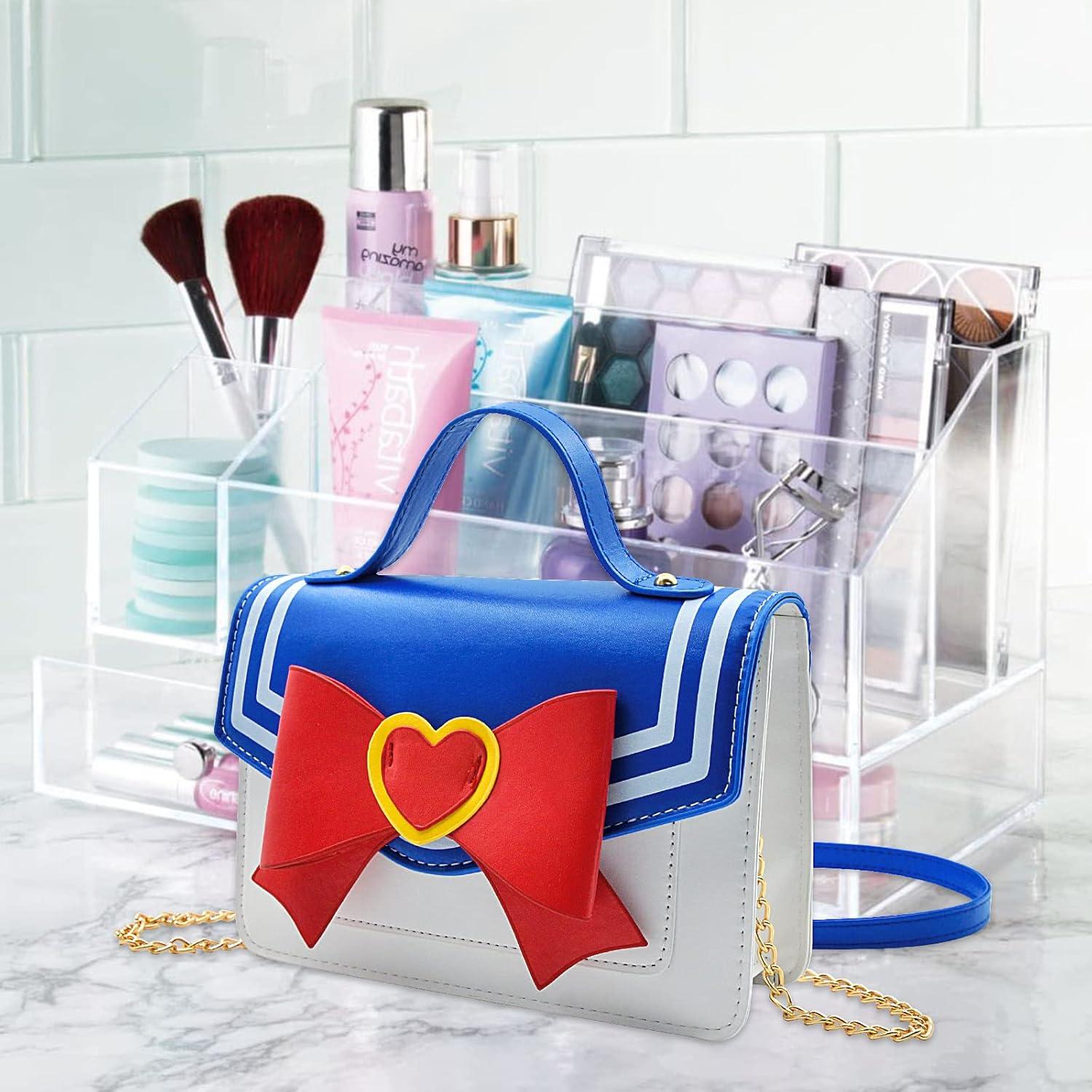 Bolso Cruzado Sailor Moon para Mujeres - Cuero Impermeable 21.6x15x7.9cm