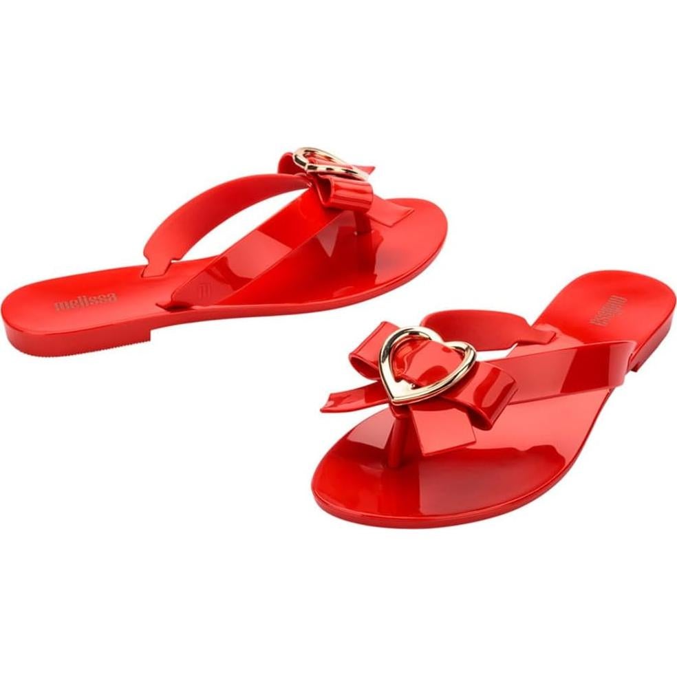 Chanclas Melissa Harmonic Hot Rojo para Mujeres